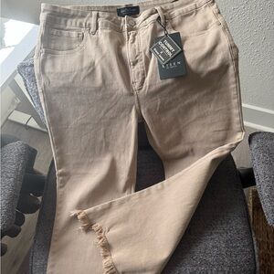 Risen Women's Tan Jeans